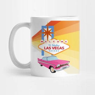 Vintage Welcome to fabulous Las Vegas Mug